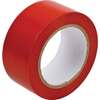 Aisle Marking Tape - Red, Red, Vinyl, 50,80 mm (W) x 32,92 m (L), 1 Roll / Pack